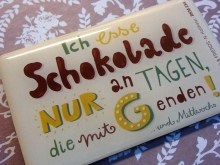 Rannenberg & Friends Magnet Schokolade Kühlschrankmagn